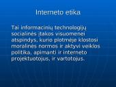 Naudojimosi internetu etika ir etiketas 2 puslapis