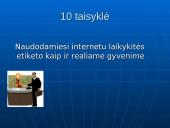 Naudojimosi internetu etika ir etiketas 14 puslapis