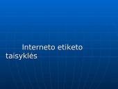 Naudojimosi internetu etika ir etiketas 15 puslapis