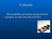 Naudojimosi internetu etika ir etiketas 10 puslapis