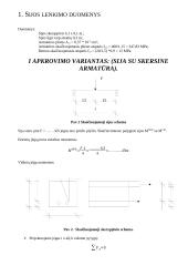 Gelžbetonio konstrukcijų laboratorinis darbas 2 puslapis