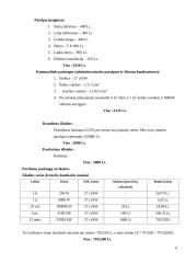 Verslo planas: pirčių kompleksas IĮ "Šaltupis" 9 puslapis