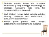 UAB "Kėdutė" verslo plano pristatymas 6 puslapis