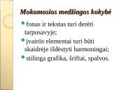 Mokymo- mokymosi priemonių kūrimas 7 puslapis