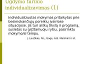 Mokymo ir mokymosi bruožai 18 puslapis