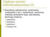 Mokymo ir mokymosi bruožai 19 puslapis