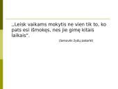 Mokymo ir mokymosi bruožai 3 puslapis