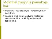 Mokymo ir mokymosi bruožai 9 puslapis