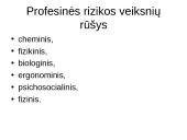 Kineziterapeuto profesinės rizikos įvertinimas 7 puslapis