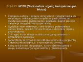 Organų donorystė 17 puslapis