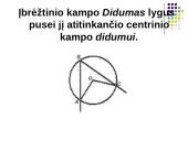 Matematika. Kampai 4 puslapis