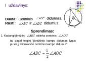 Matematika. Kampai 8 puslapis