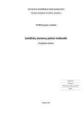 Juridinių asmenų mokestis