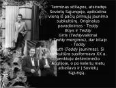 Romantiški maištininkai - Teddy boys 2 puslapis