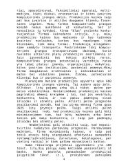 Verslo plano reziumė 4 puslapis