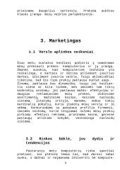Verslo plano reziumė 6 puslapis