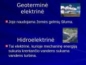 Energijos šaltiniai. Pristatymas 11 puslapis