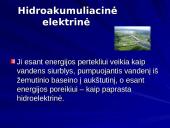 Energijos šaltiniai. Pristatymas 12 puslapis