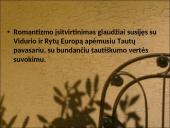Romantizmas Lietuvoje. Istorija 2 puslapis