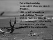 Romantizmas Lietuvoje. Istorija 6 puslapis