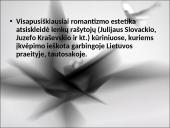 Romantizmas Lietuvoje. Istorija 10 puslapis