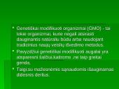 GMO(genetiškai modifikuoti organizmai) 2 puslapis