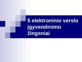 Elektroninio verslo planavimas ir organizavimas 6 puslapis