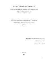 "Psichoterapijos studija" aprašymas
