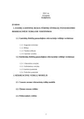 Panevėžio rajono rekreacinių veiklų modelis 2 puslapis
