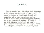 Televizijos reklamos elementai ir auditorija 2 puslapis