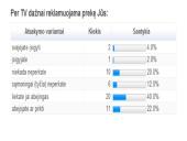 Televizijos reklamos elementai ir auditorija 13 puslapis
