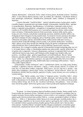 "Anykščių šilelis" prasmė