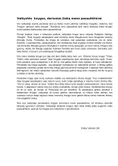 Vaikystės knygos, dariusios įtaką mano pasaulėžiūrai