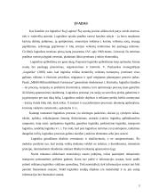 Logistikos veiklos organizavimas 3 puslapis