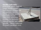 Saulės laikrodžiai skaidrės 2 puslapis