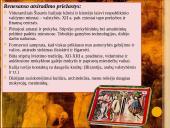 Renesansas. Pristatymas 3 puslapis