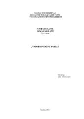 Įmonės analizavimas