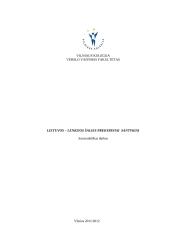 Lietuvos – Lenkijos šalies prekybiniai santykiai