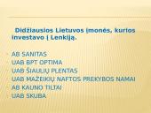 Lietuvos – Lenkijos šalies prekybiniai santykiai skaidrės 13 puslapis