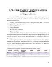 Finansinės veiklos vertinimas: AB "Pieno žvaigždės" 20 puslapis