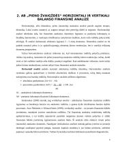 Finansinės veiklos vertinimas: AB "Pieno žvaigždės" 6 puslapis