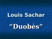 Louis Sachar “Duobės” knygos pristatymas