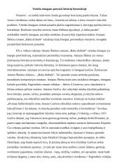 Literatūrinis rašinys "Vienišo žmogaus potyriai lietuvių literatūroje"