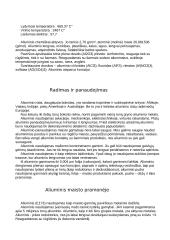 Metalai: Aliuminis ir Švinas 4 puslapis