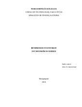 Bendroji statistika