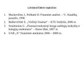 UAB "X" įmonės finansinė analizė 12 puslapis