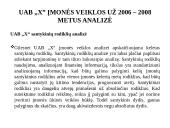 UAB "X" įmonės finansinė analizė 5 puslapis
