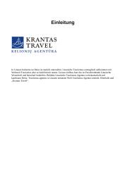 Tourizmus – Agentur "Krantas Travel" 3 puslapis
