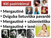 Moteriškos lietuviškos pavardės 6 puslapis