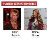 Moteriškos lietuviškos pavardės 10 puslapis